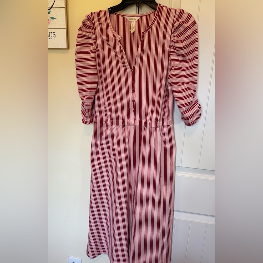 Matilda Jane Striped Apple Core Dress size small